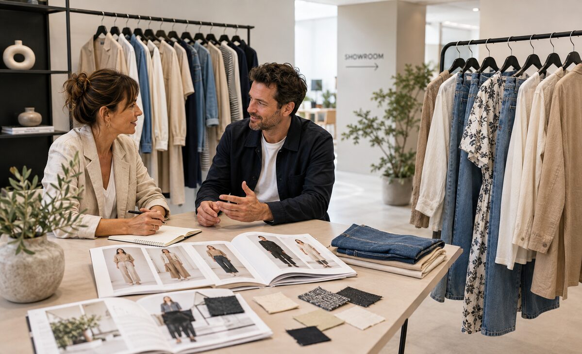 Fashion agency showroom in Dublin representing international womenswear brands in the Irish retail market